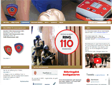 Tablet Screenshot of brannvesenet.com